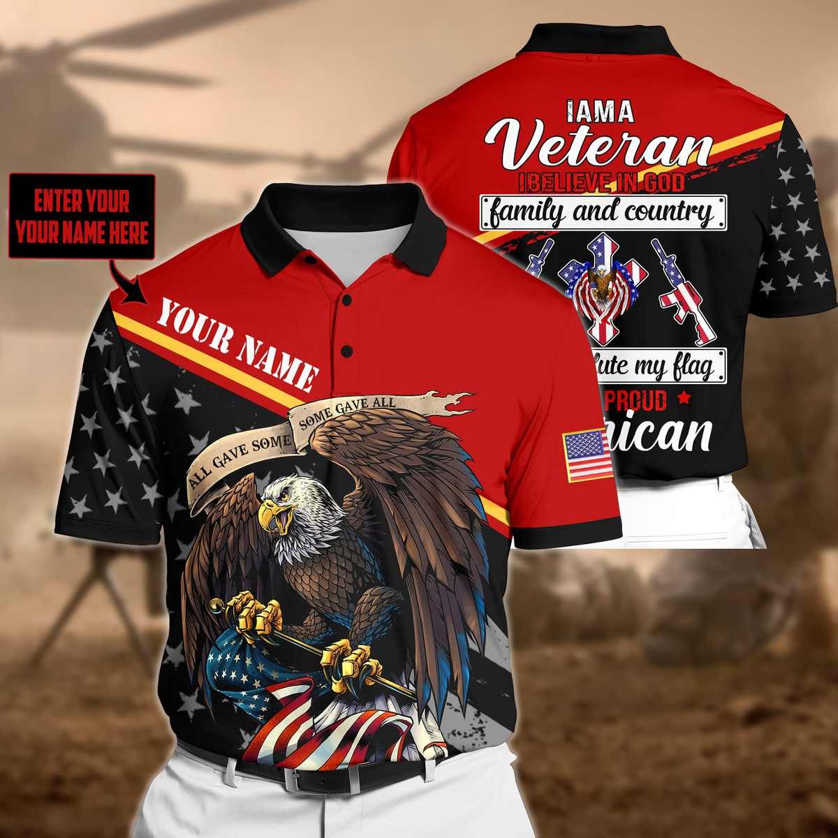BJ Premium Veteran Polo