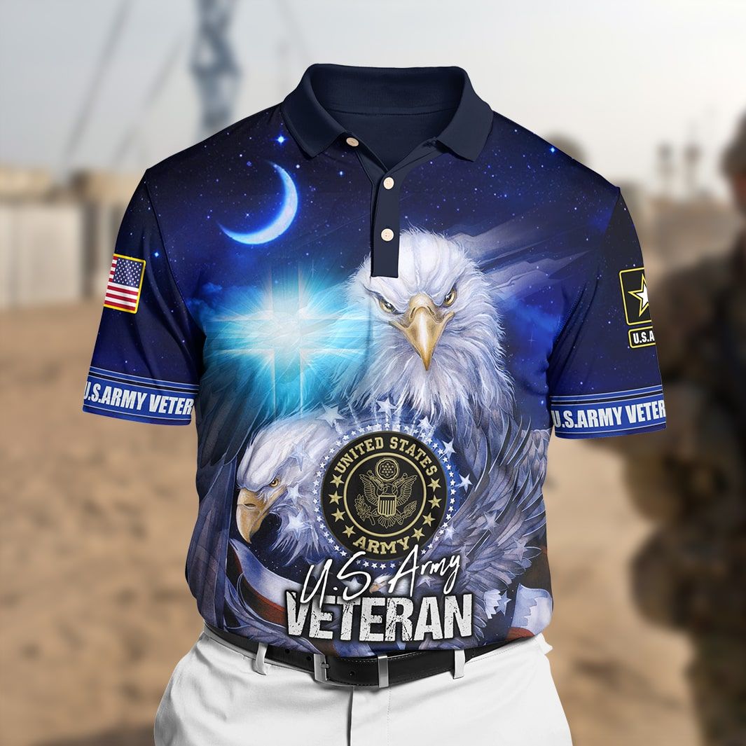 BJ Premium Unique Veteran Polo Ultra Soft and Comfort