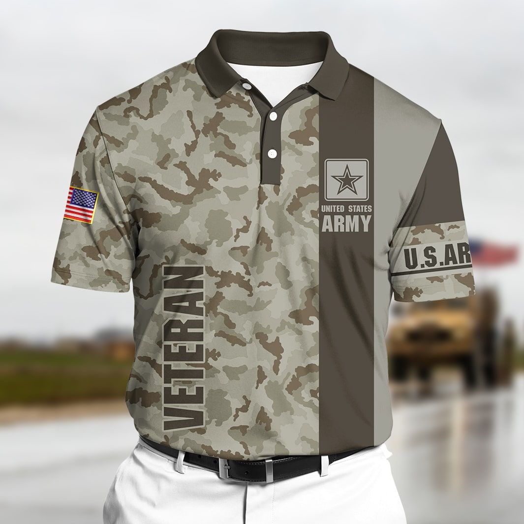 BJ Premium Unique Veteran Polo Ultra Soft and Comfort
