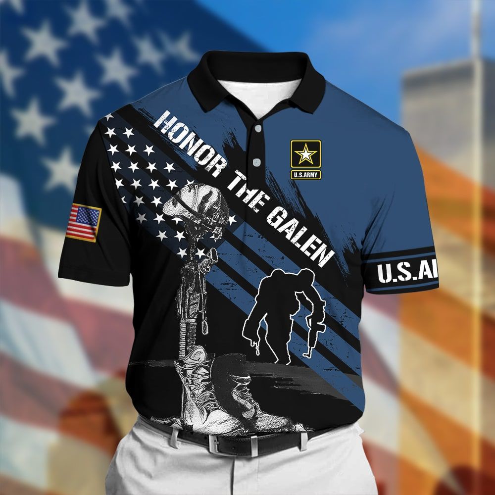 BJ Premium U.S Army Veteran Polo Shirt