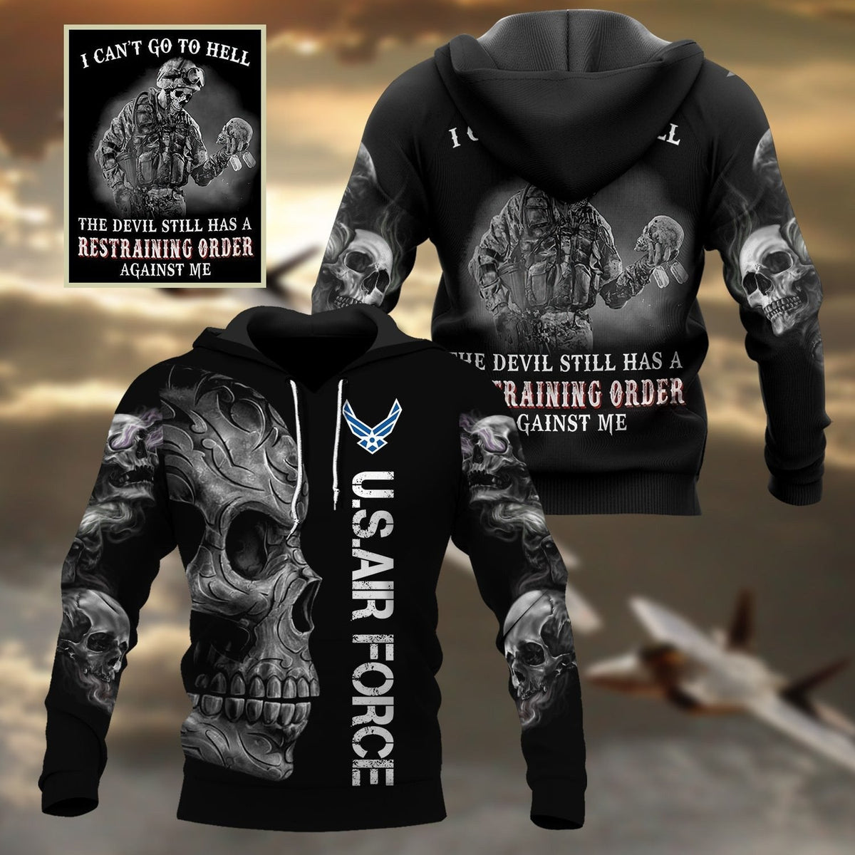 BJ Premium U.S Veteran Hoodie