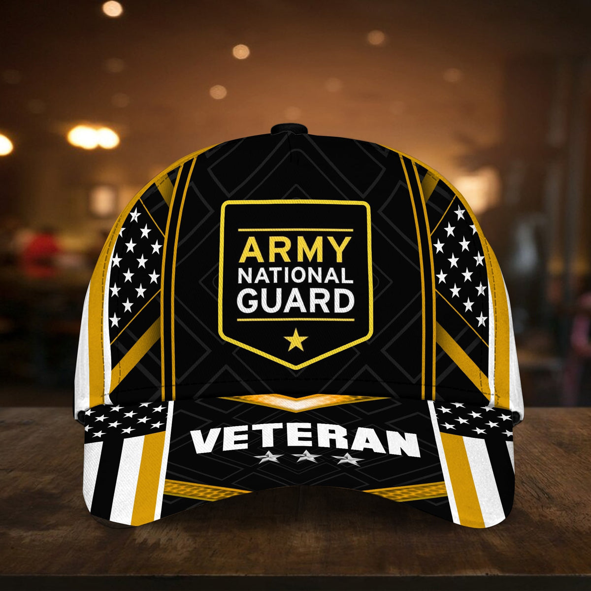 BlueJose Unique Army National Guard Veteran Cap PVC150610
