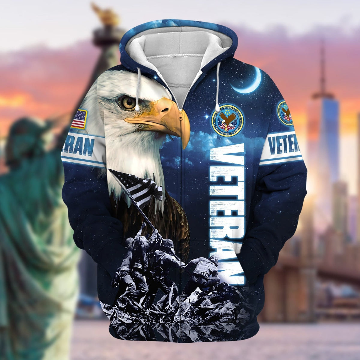BJ Unique Freedom Honor Protect US Veteran