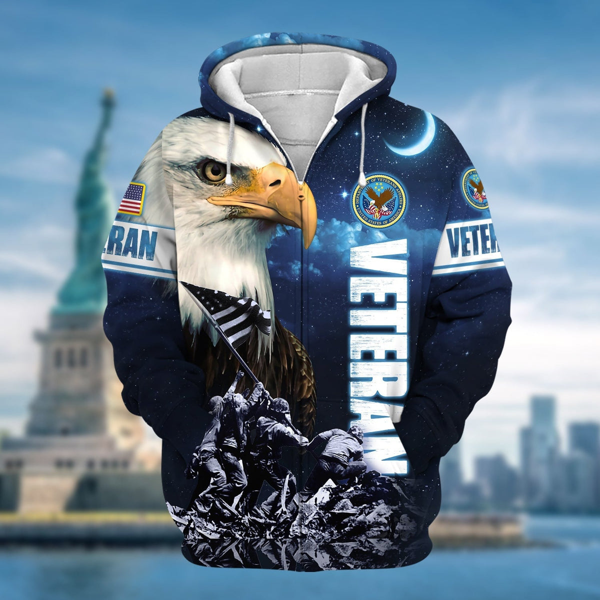 BJ Unique Freedom Honor Protect US Veteran