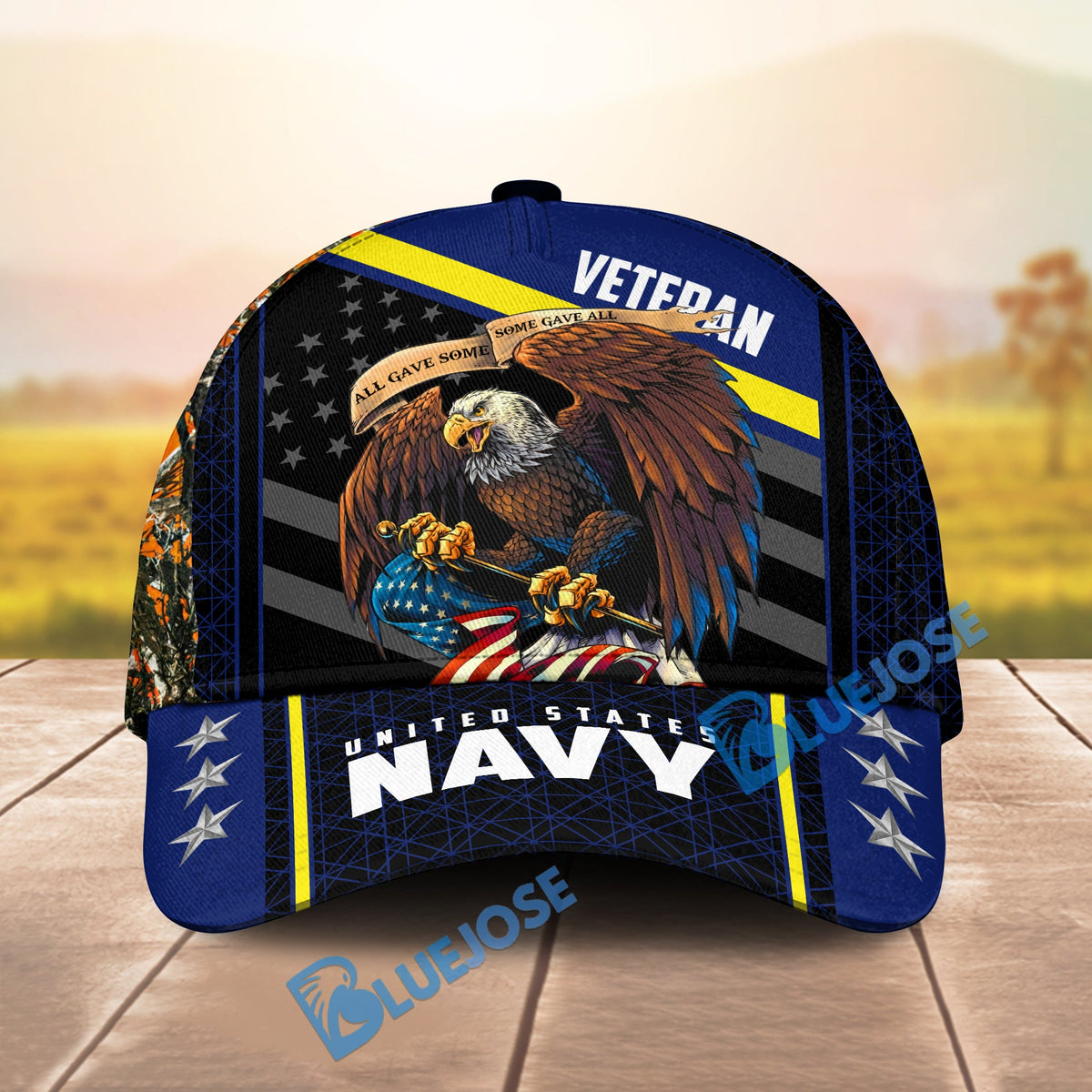 BJ Premium Eagle US Veteran Cap