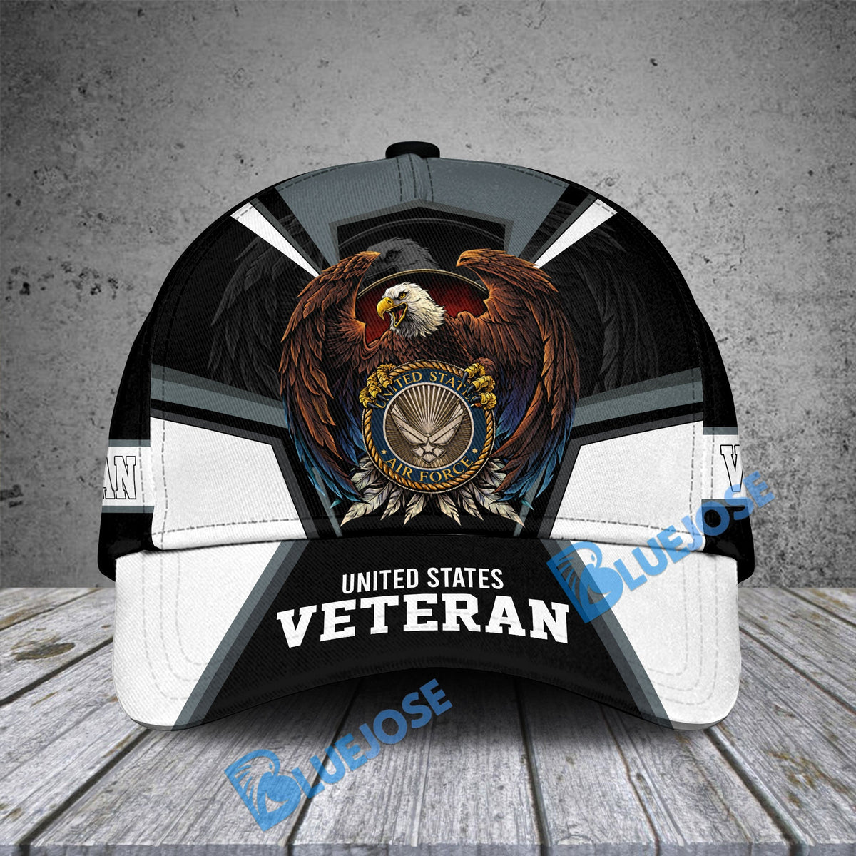 BJ Premium Eagle US Veteran Cap