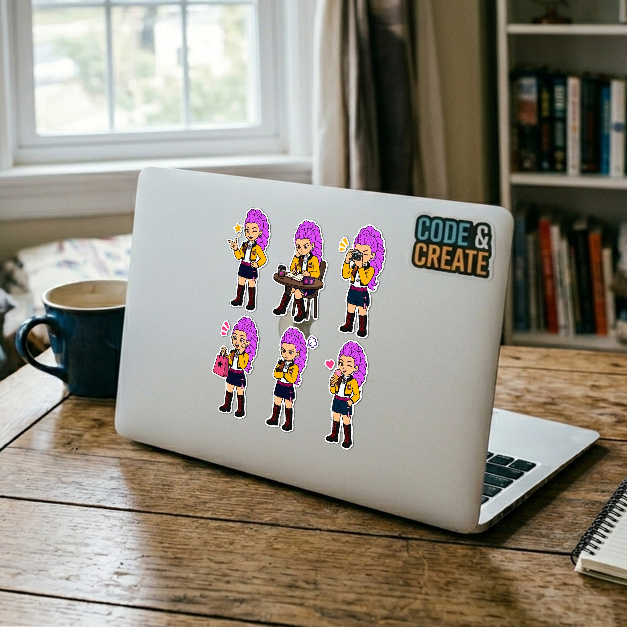 KP Hunter Rumi Daily 1 Sticker Sheet