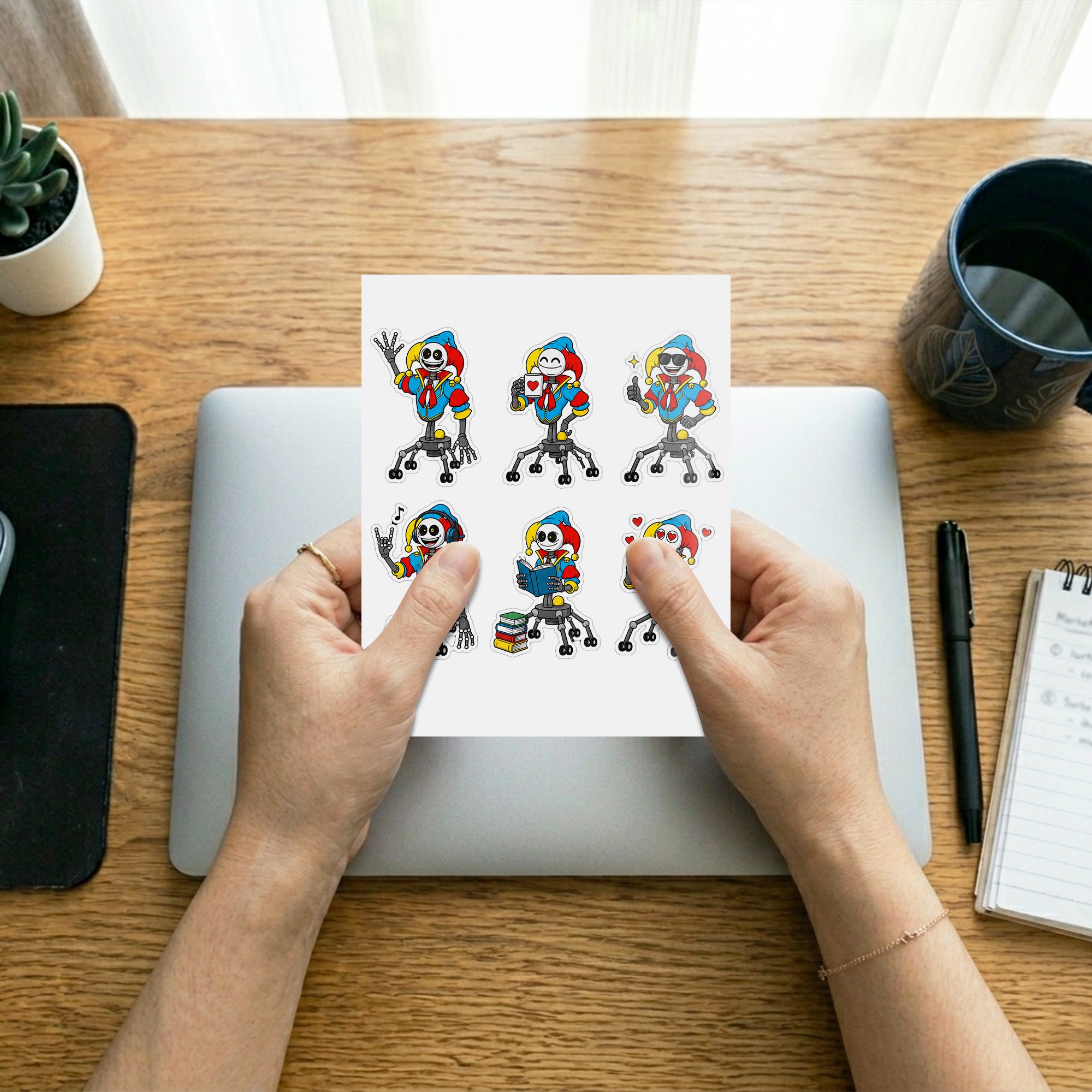 Poppy Playtime Prototype Daily 1 Sticker Sheet