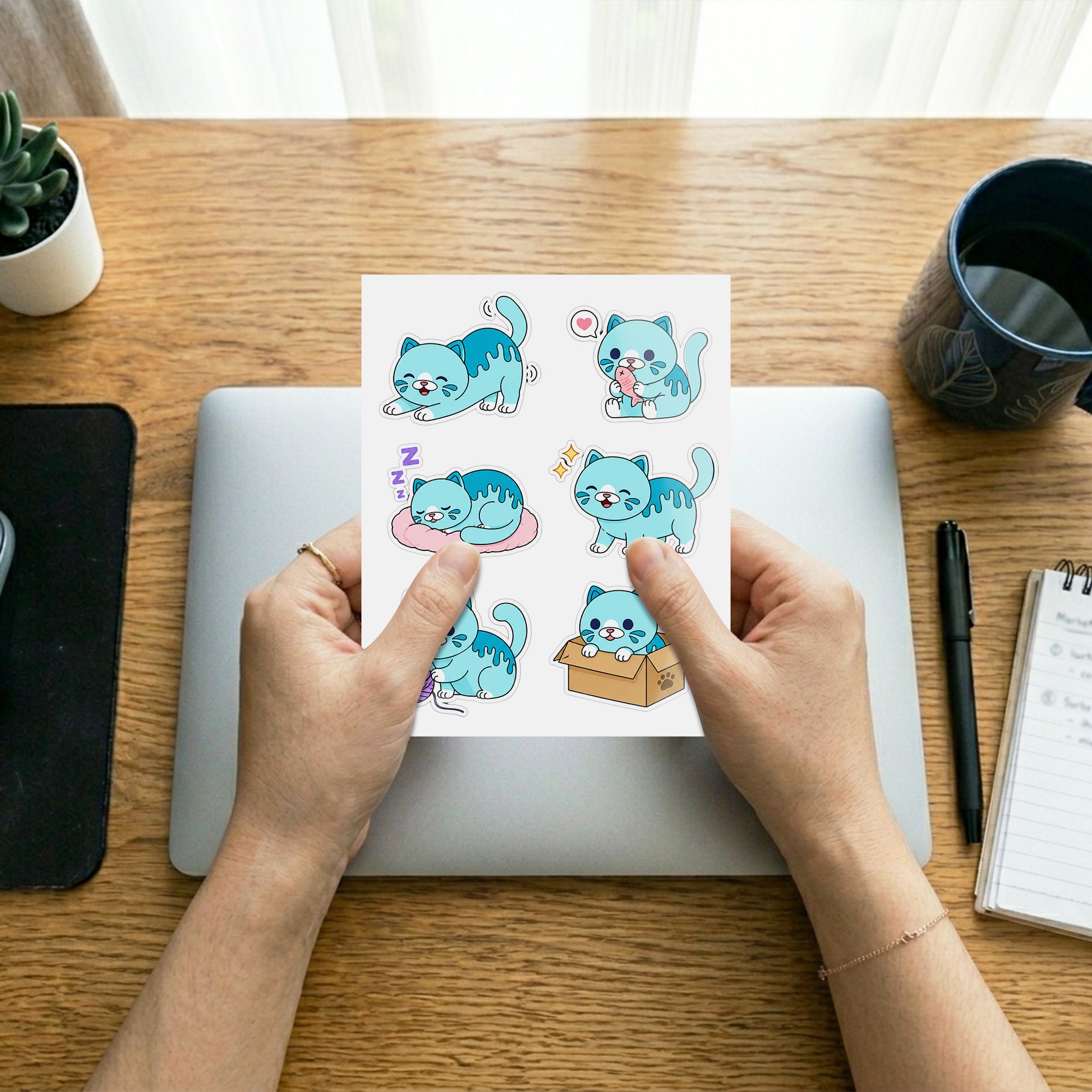 Poppy Playtime Candy Cat Daily 1 Sticker Sheet