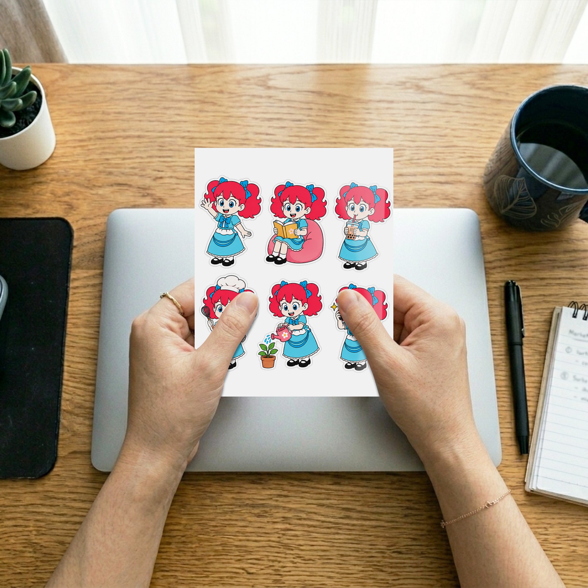 Poppy Playtime Poppy Daily 1 Sticker Sheet