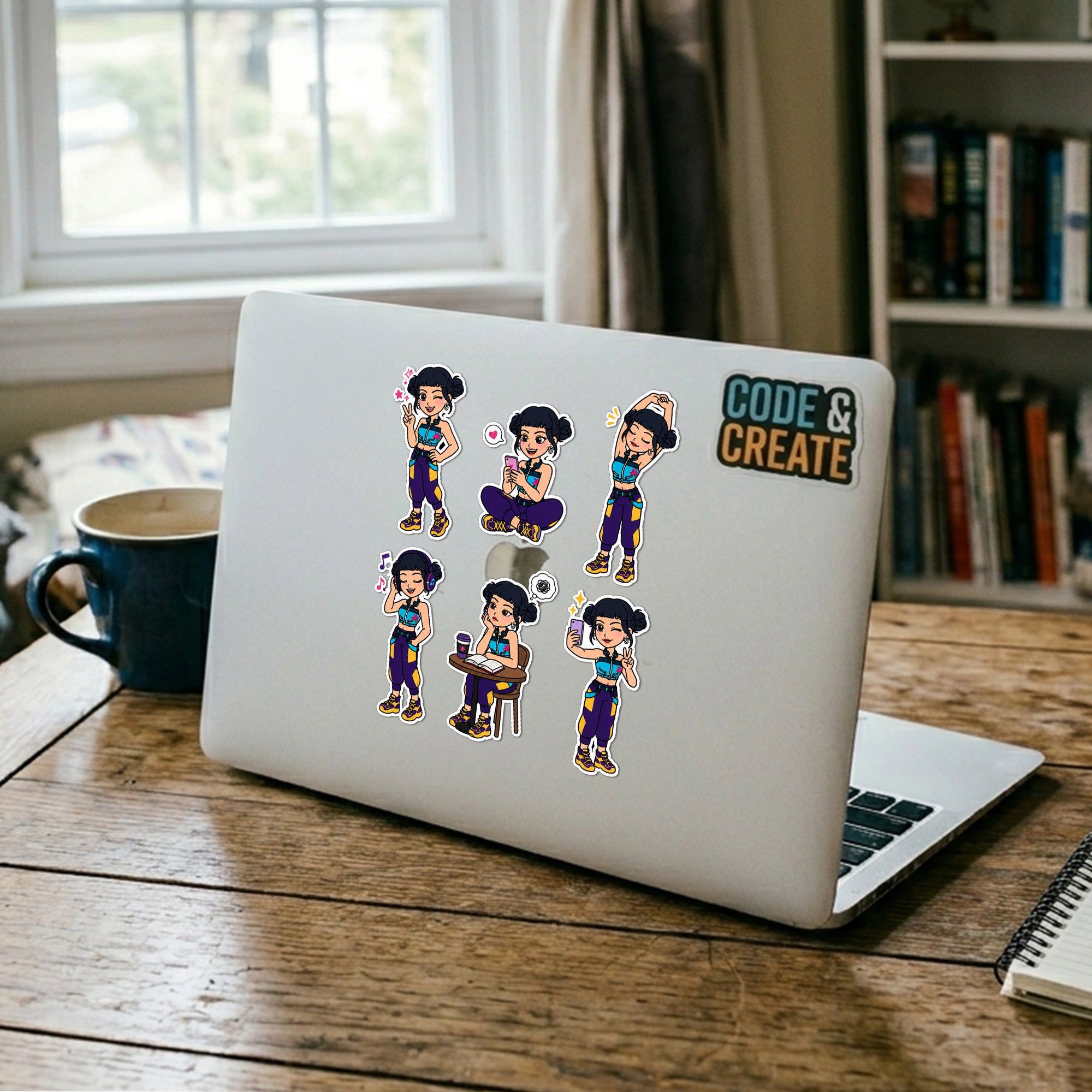 KP Hunter Zoey Daily 1 Sticker Sheet